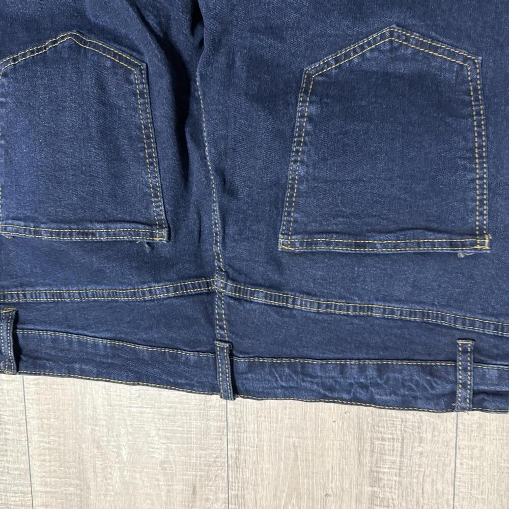 GAP Original Straight Leg Dark Denim Blue Jeans Size 36x32 Men - Picture 6 of 8